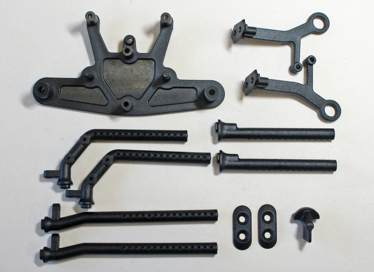 Mugen Seiki MTC3 Bumper & Body Mount Parts