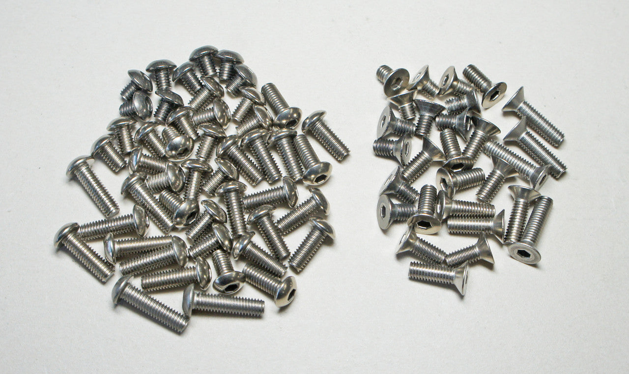 Mugen Seiki MTC3 Titanium Screw Set