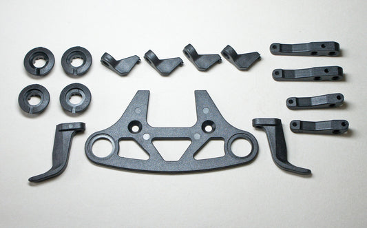 Mugen Seiki MTC Bumper Plate & Body Mounts Set