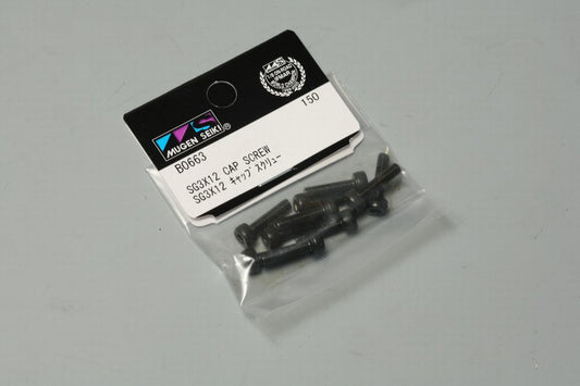 Mugen Seiki SG 3x12mm Cap Screws (10 pcs)