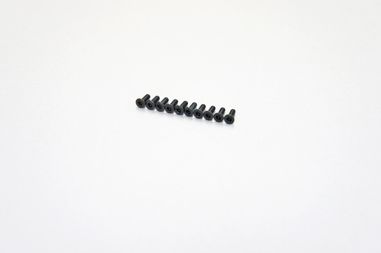 Mugen Seiki SJG 2x6mm Flat Head Screws (10 pcs)