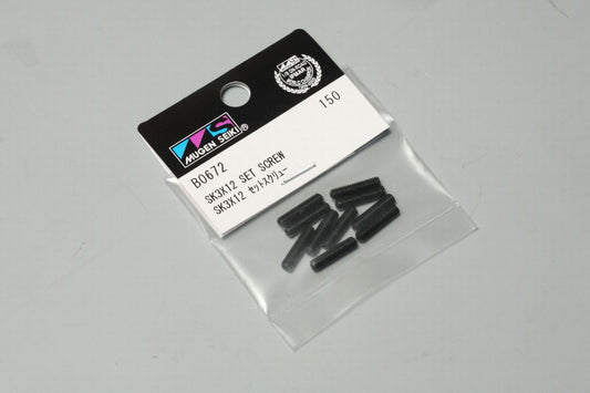 Mugen Seiki SK 3x12mm Set Screws (10 pcs)
