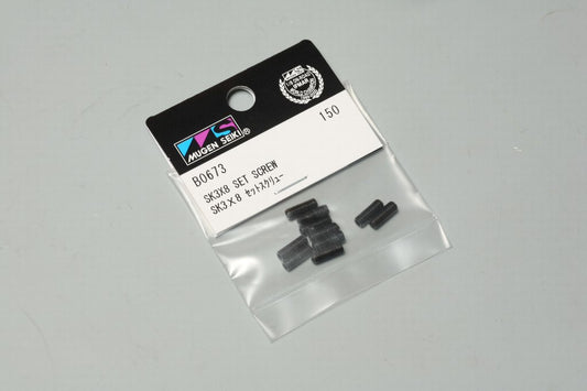 Mugen Seiki SK 3x8mm Set Screws (10 pcs)