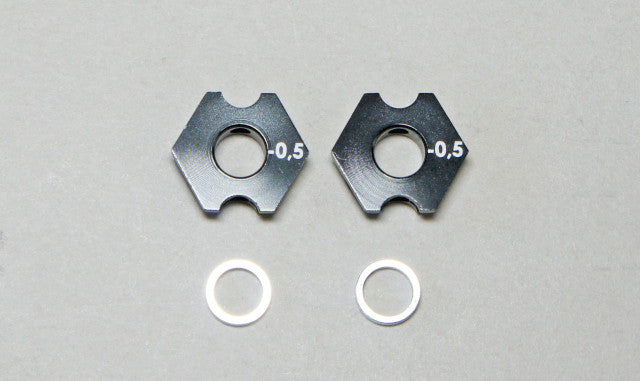 Mugen Seiki MTC3 Aluminum Wheel Hub (2 pcs)