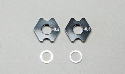 Mugen Seiki MTC3 Aluminum Wheel Hub (2 pcs)