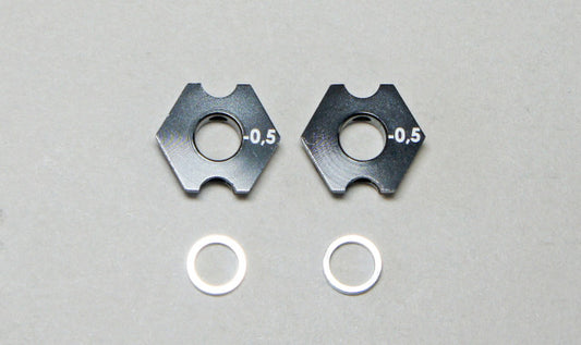 Mugen Seiki MTC3 Aluminum Wheel Hub (2 pcs)