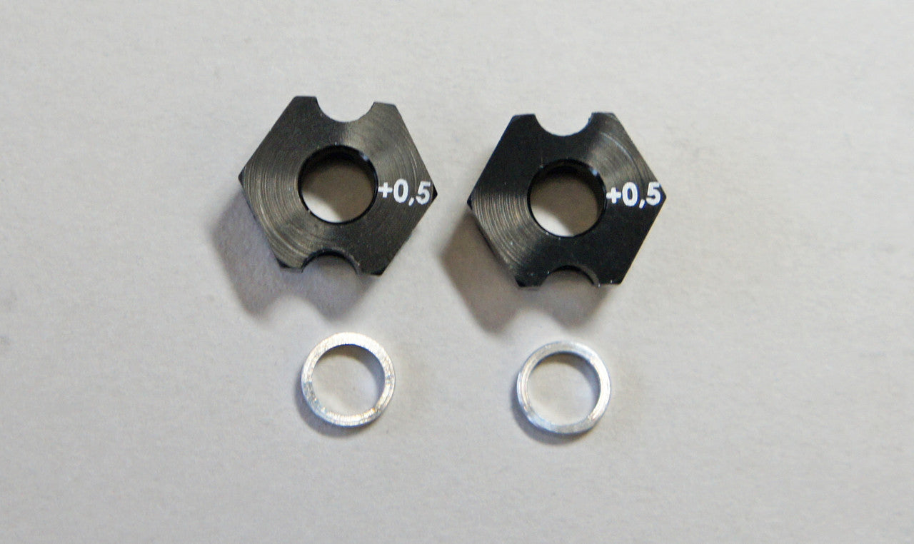 Mugen Seiki MTC3 Aluminum Wheel Hub (2 pcs)