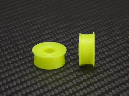 PN Racing 2WD Machine Cut Delrin Formula Flanged Wheel 8.5mm x 19mm +1 Offset Yellow