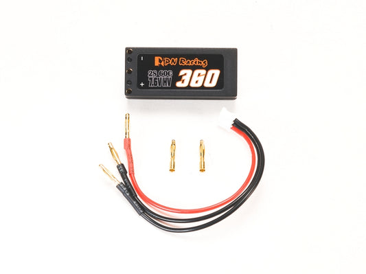 PN Racing 360mah 2s 7.6v LiPo LiHV Battery