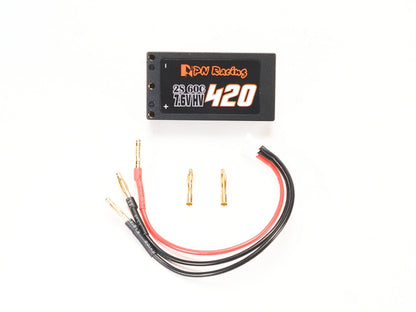 PN Racing 420mah 2s 7.6v LiPo/LiHV Battery