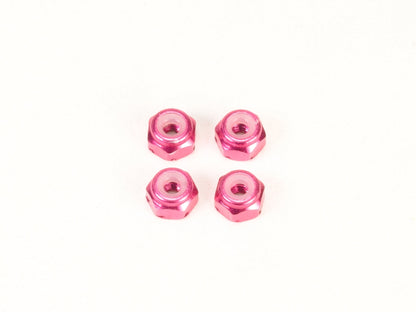PN Racing Aluminum 2mm Wheel Nut Pink