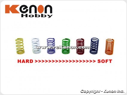 PN Racing Center Shock Spring Set (7 Pairs)