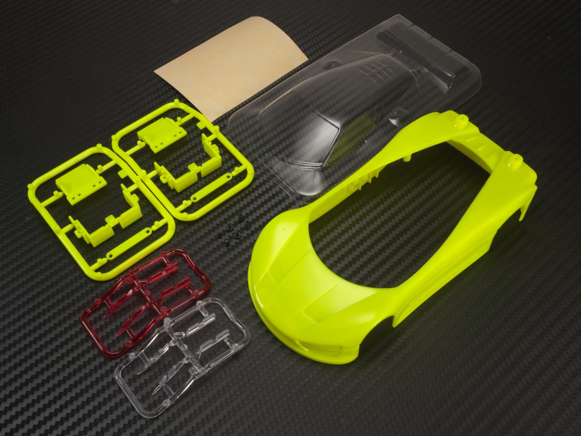 PN Racing Concept C9 Hard Body Set Yellow