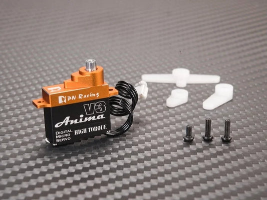PN Racing V3 Anima High Torque Titanium Gear Servo