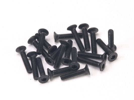 PN Racing M2x10 Hardened Carbon Steel Countersunk Machine Screw