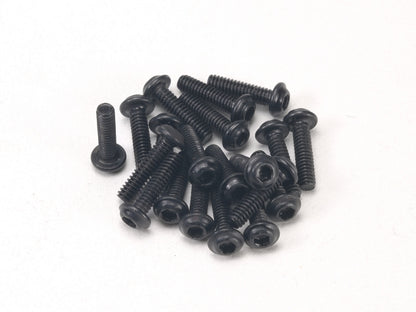 PN Racing M2x8 Hardened Carbon Steel UFO Head Machine Screw