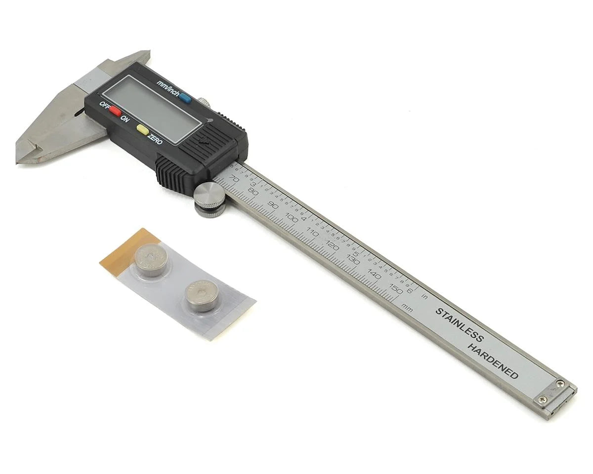 ProTek RC 6" Digital Calipers w/ LCD Display & Hard Case