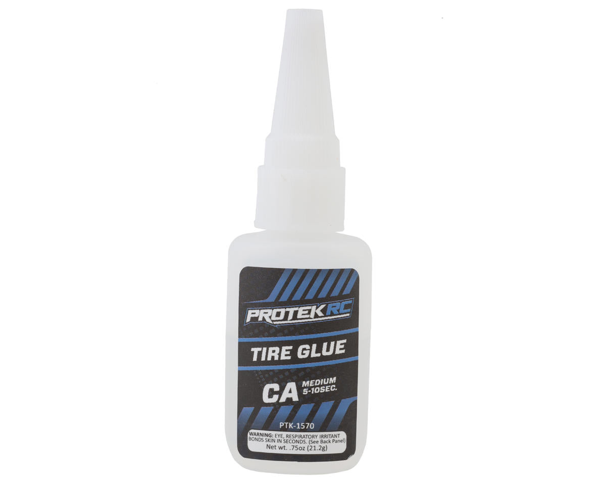 ProTek RC CA Tire Glue w/ Glue Tip (Medium) (0.75oz)