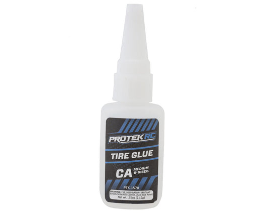 ProTek RC CA Tire Glue w/ Glue Tip (Medium) (0.75oz)