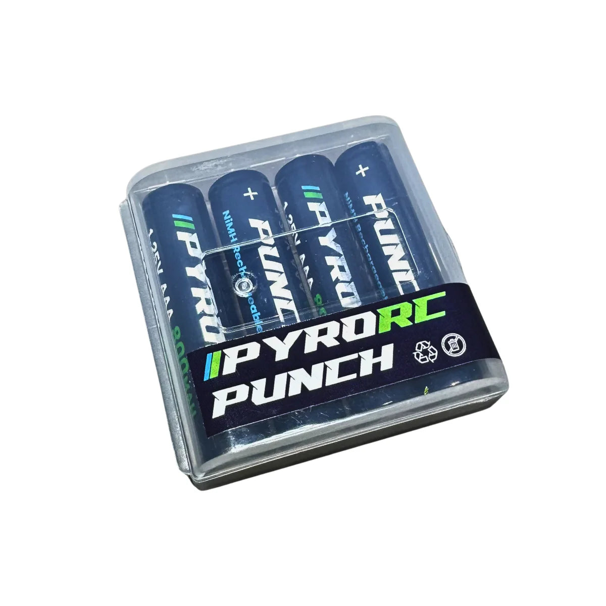 PyroRC Punch 800mAh NiMH AAA Batteries