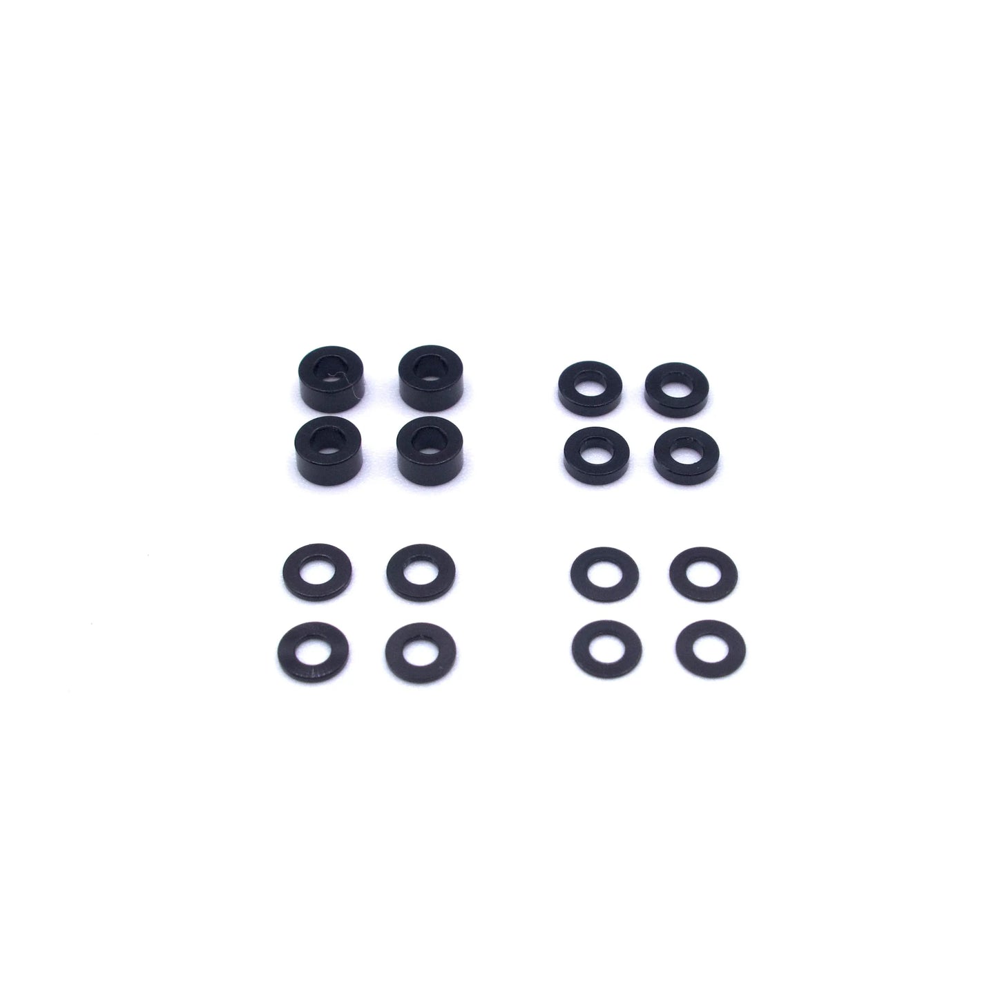 RTRC Black Aluminum Shims Set (16 pcs)