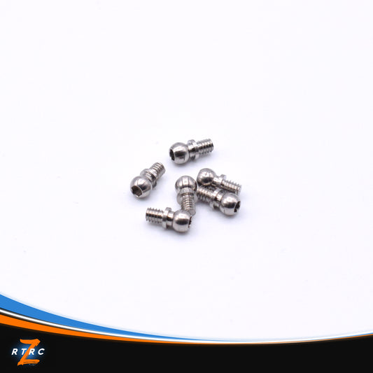 RTRC RTA V3.1 3mm Titanium Ball Joint Set (6 pcs)
