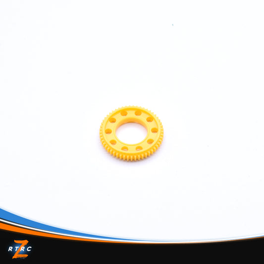 RTRC RTA V3 Yellow Machined Cut 53T Spur Gear