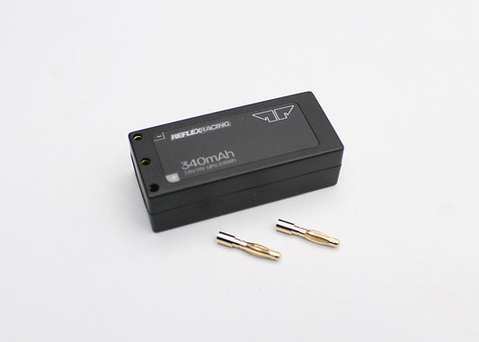 Reflex Racing 340mAh 7.6V 2s LiPo/LiHV Hardcase Battery