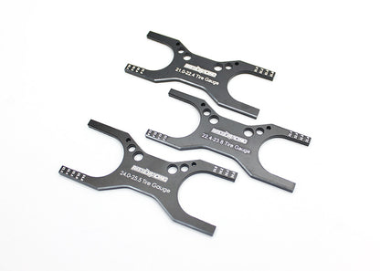 Reflex Racing Aluminum Tire Gauge Set (3 pcs) 21.0mm - 25.5mm
