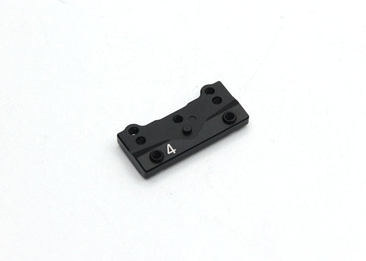 Reflex Racing GX28 4 Degree Caster Bulkhead