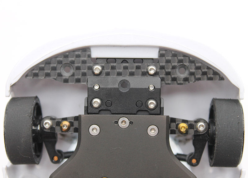 Reflex Racing MF-1 Carbon Fiber Bumper and Aluminum Clip Set