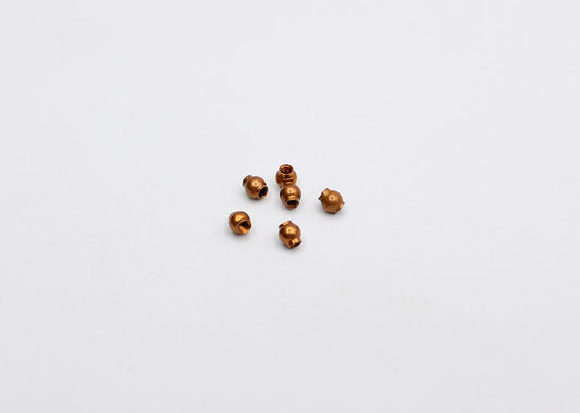 Reflex Racing RX28 7075 T6 Machined Aluminum Hardcoated 3.5mm Pivot Balls (6pcs)