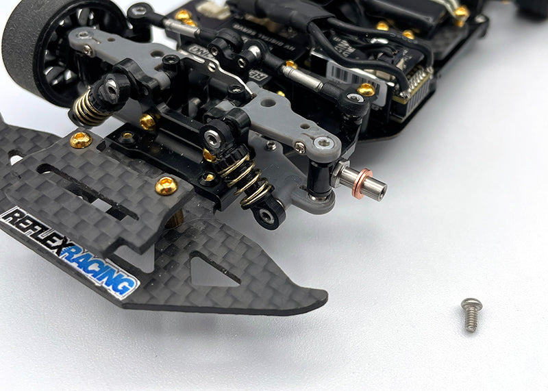 Reflex Racing Titanium Reverse Thread Adjustable Front Axles