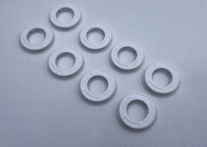 Reflex Racing Speed Dish Sidewall Plate Dish Set White