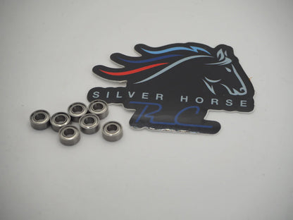 Silver Horse RC Chrome Steel Speed Bearings Pan Car