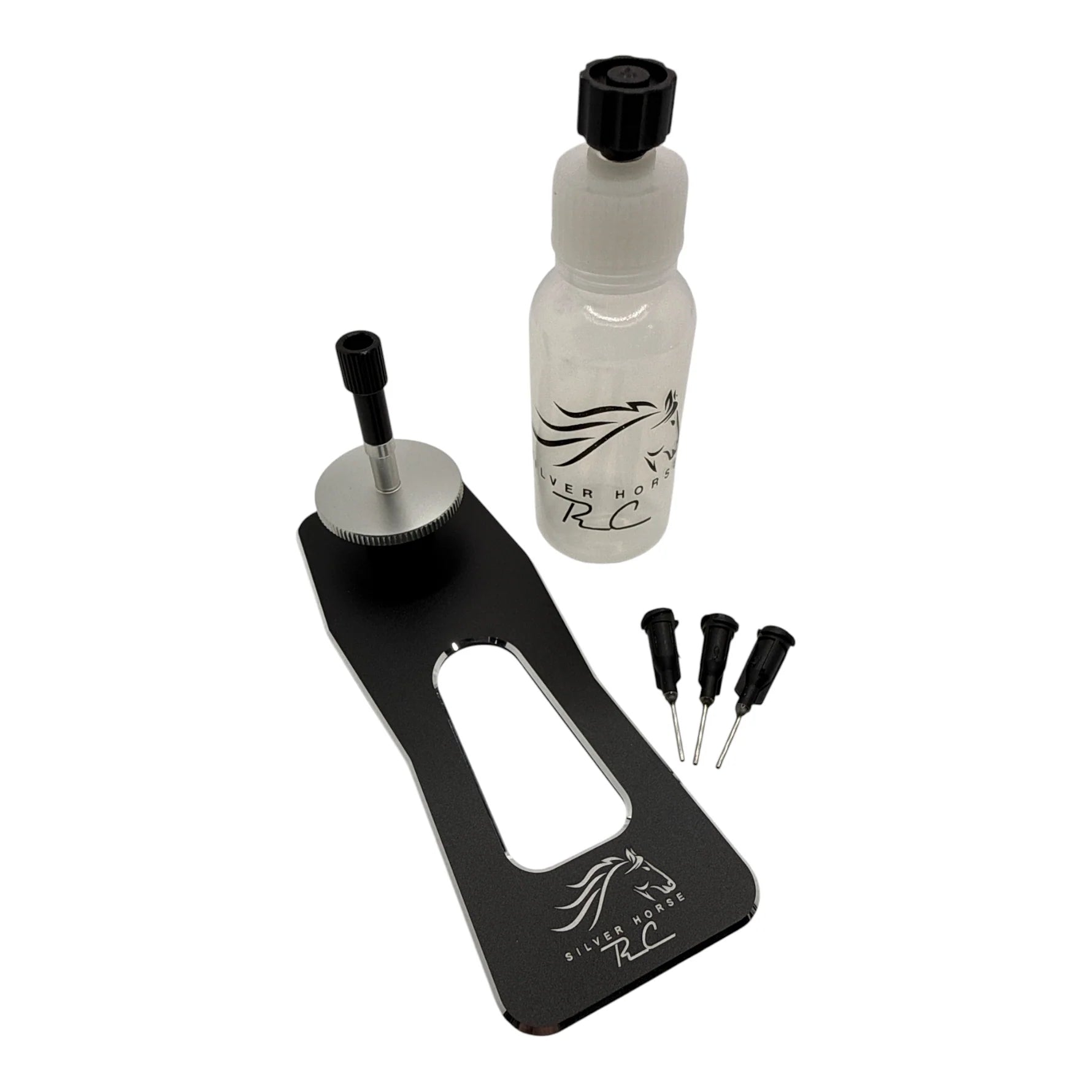 Silver Horse RC Blacksmith Tire Glue Jig Black