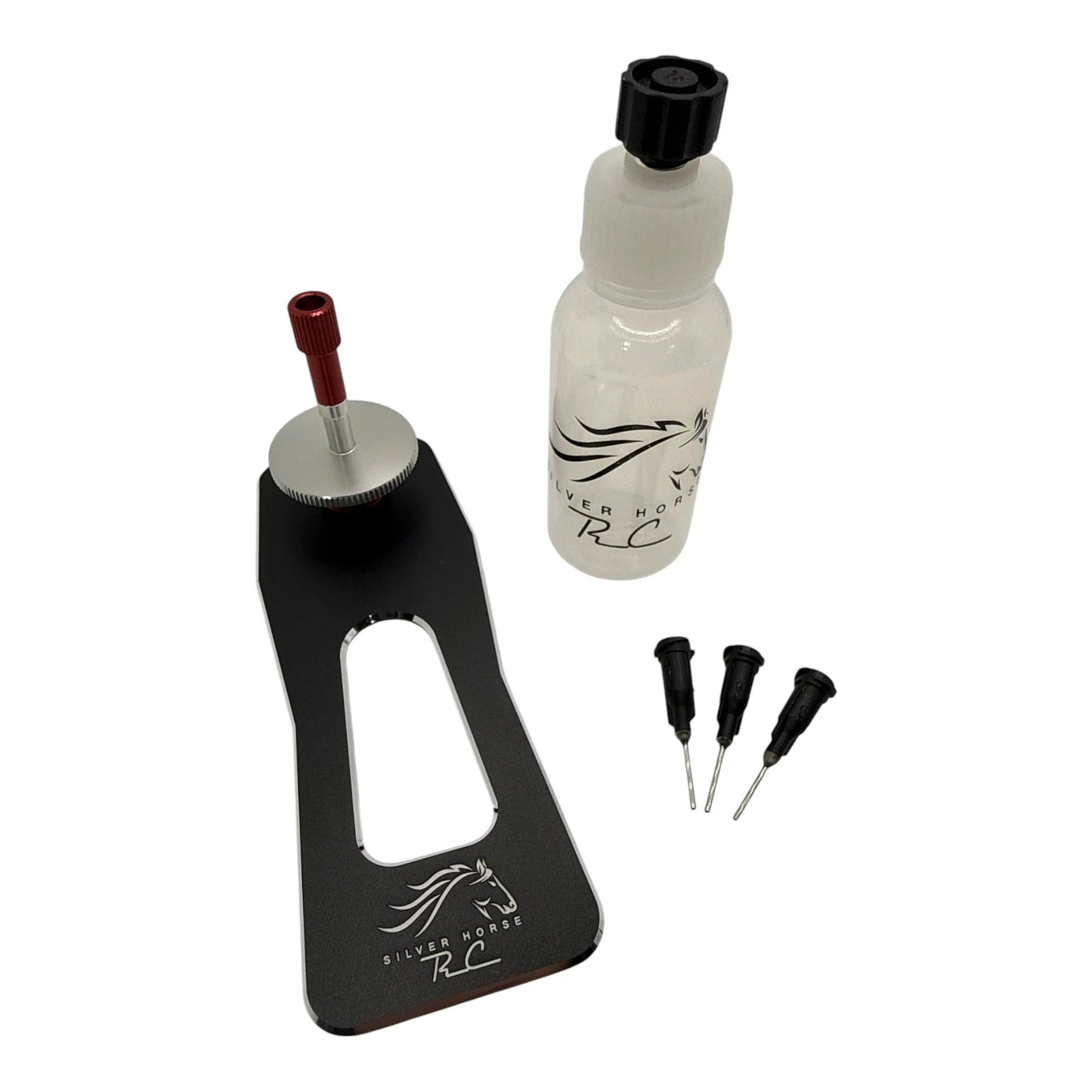 Silver Horse RC Blacksmith Tire Glue Jig Red