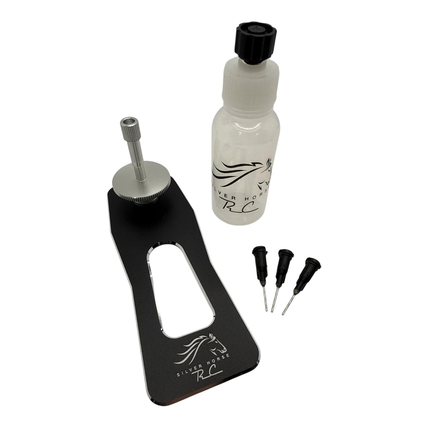 Silver Horse RC Blacksmith Tire Glue Jig Silver