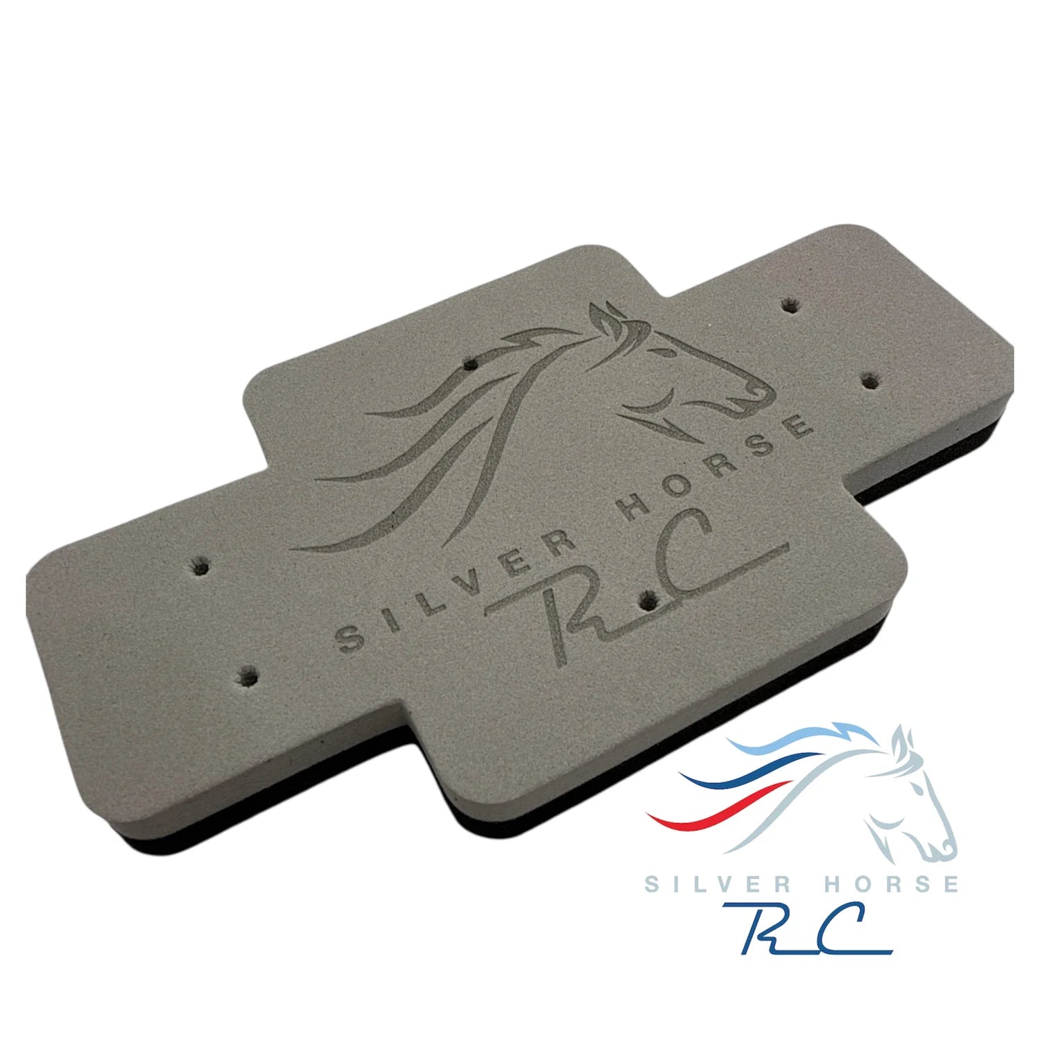 Silver Horse RC Stable Stand Gray
