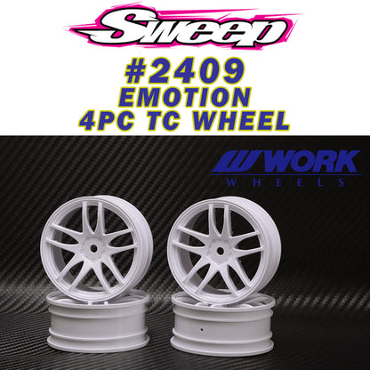 Sweep Racing D36 D-Spec Asphalt Tire WORK Wheel