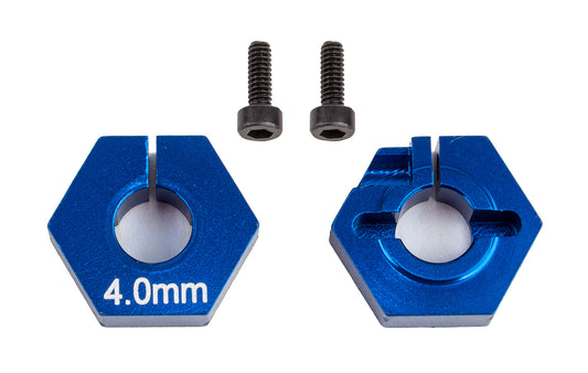 Team Associated 4.0mm Clamping Wheel Hex (2 pcs)