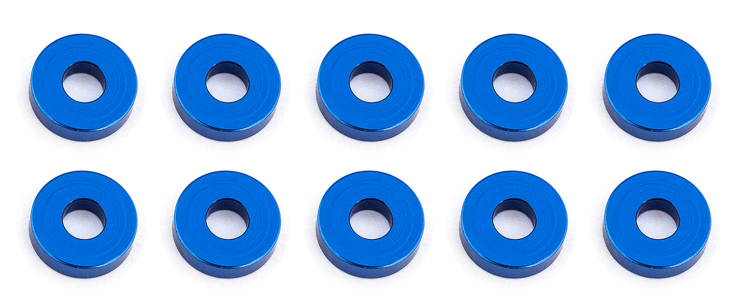 Team Associated Aluminum Bulkhead Washers 7.8 x 2.0mm (10pcs)