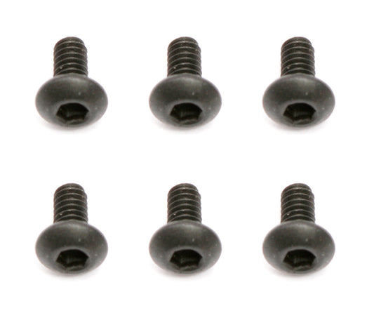 Team Associated M2x4mm Button Head Hex Screws (6 pcs)