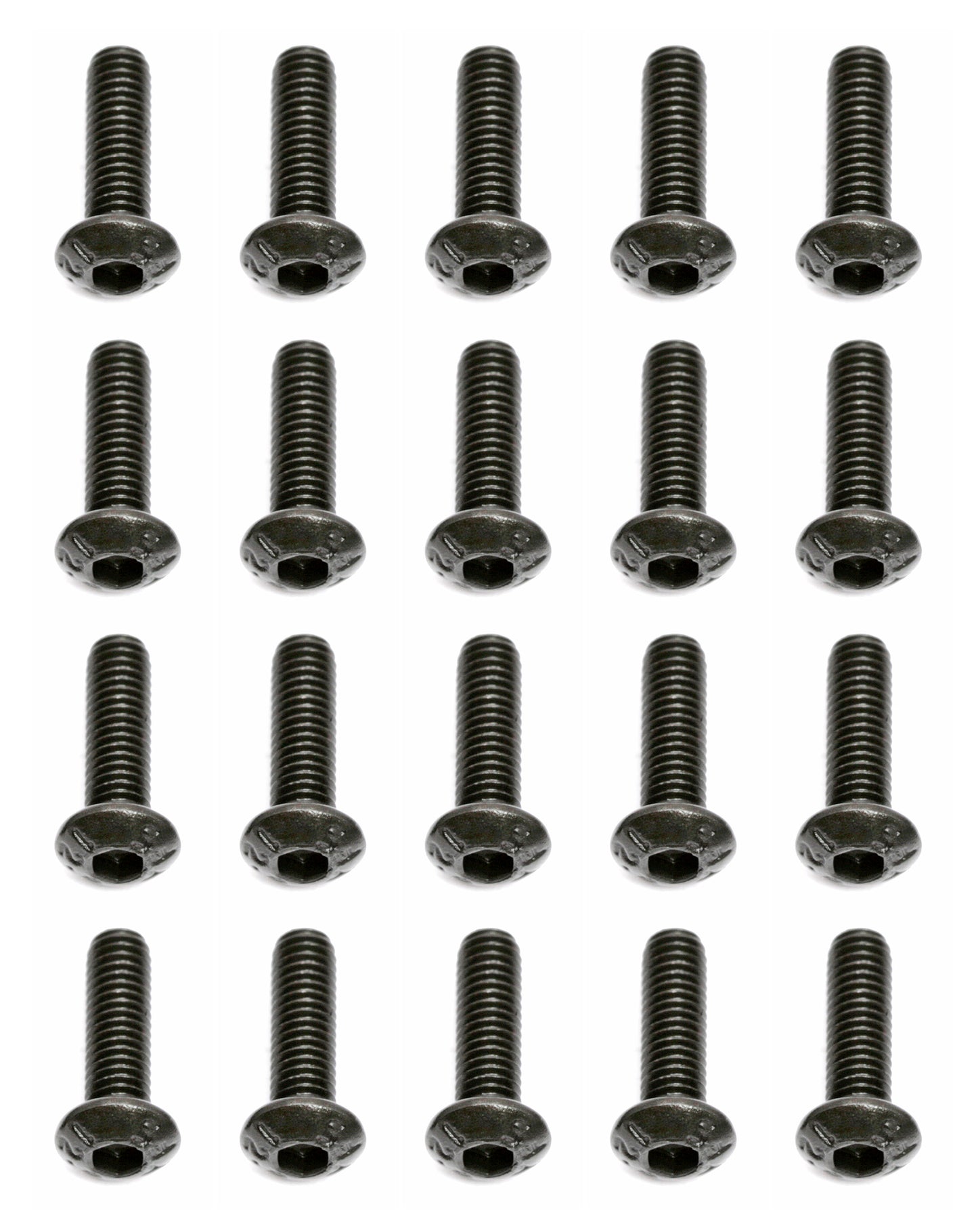 Team Associated M3x10mm Button Head Hex Screws (20 pcs)
