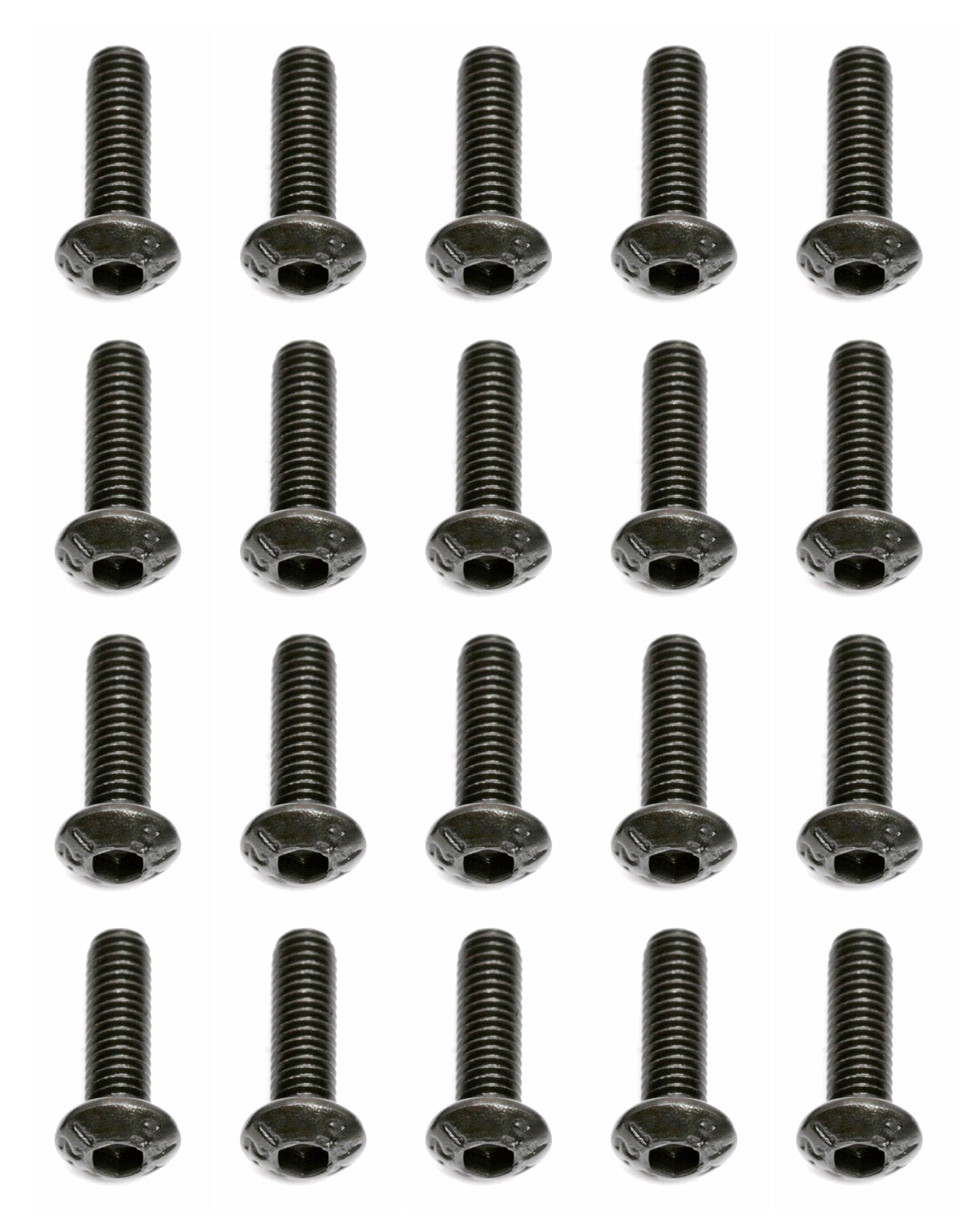 Team Associated M3x10mm Button Head Hex Screws (20 pcs)