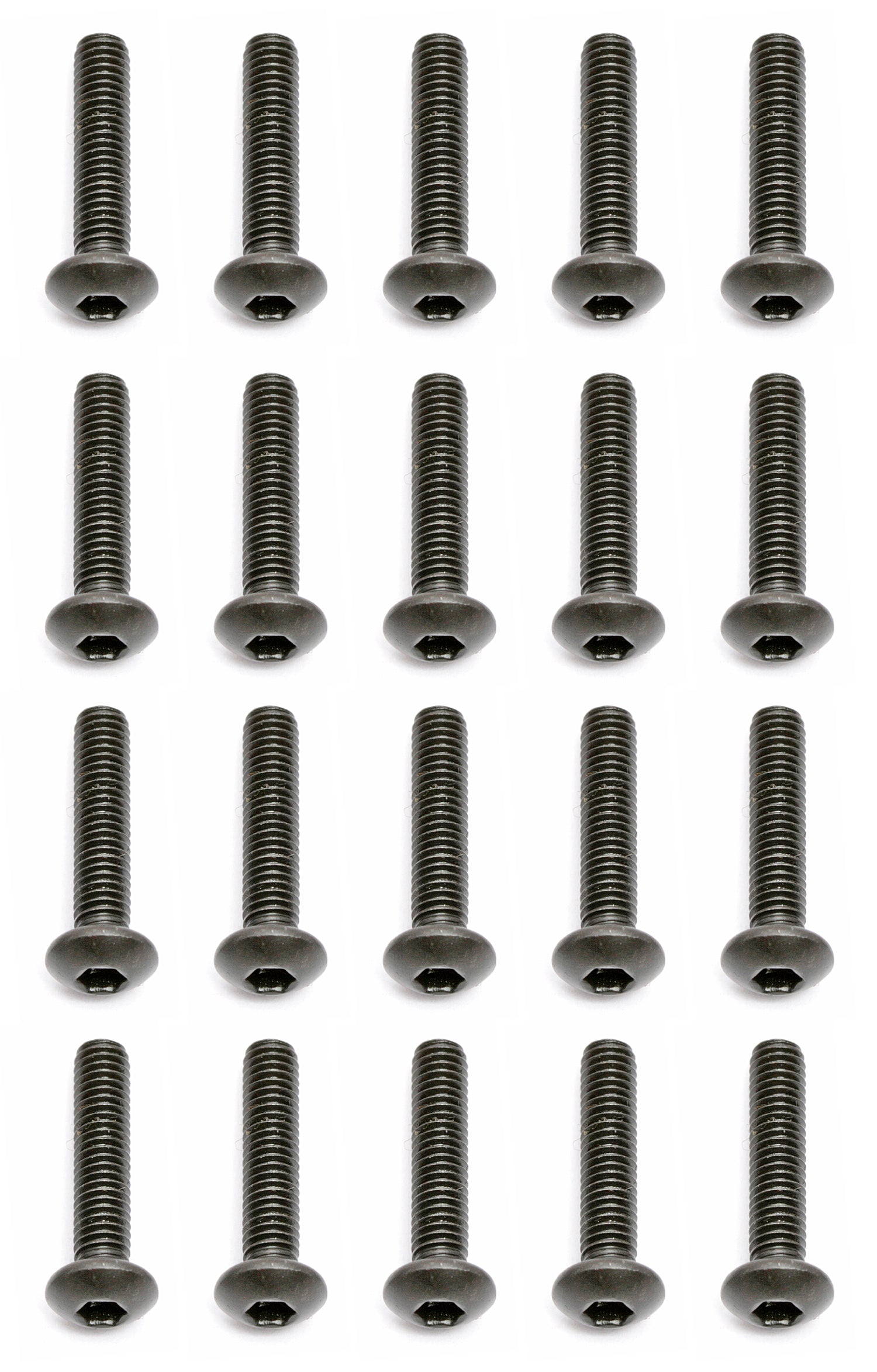 Team Associated M3x14mm Button Head Hex Screws (20 pcs)