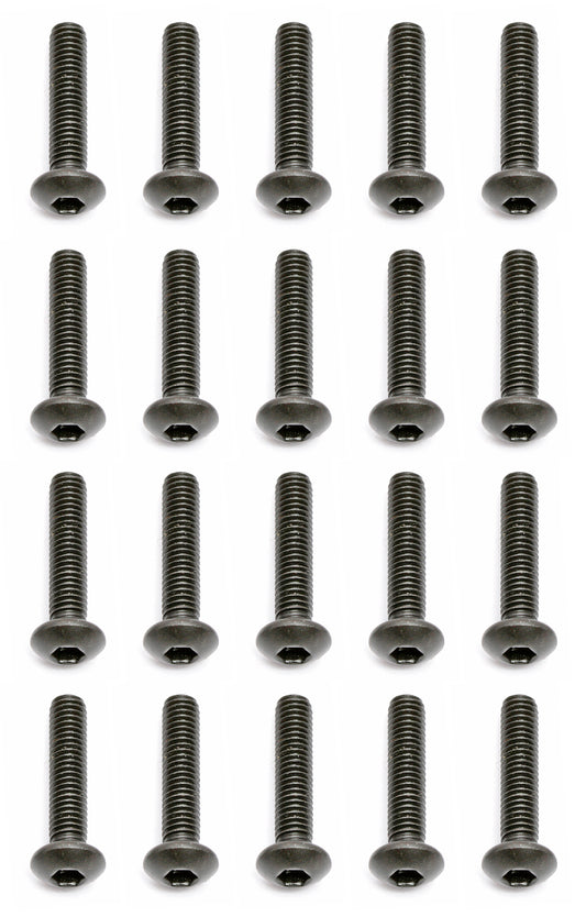 Team Associated M3x14mm Button Head Hex Screws (20 pcs)