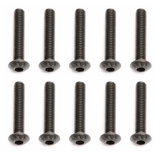 Team Associated M3x16mm Button Head Hex Screws (10 pcs)