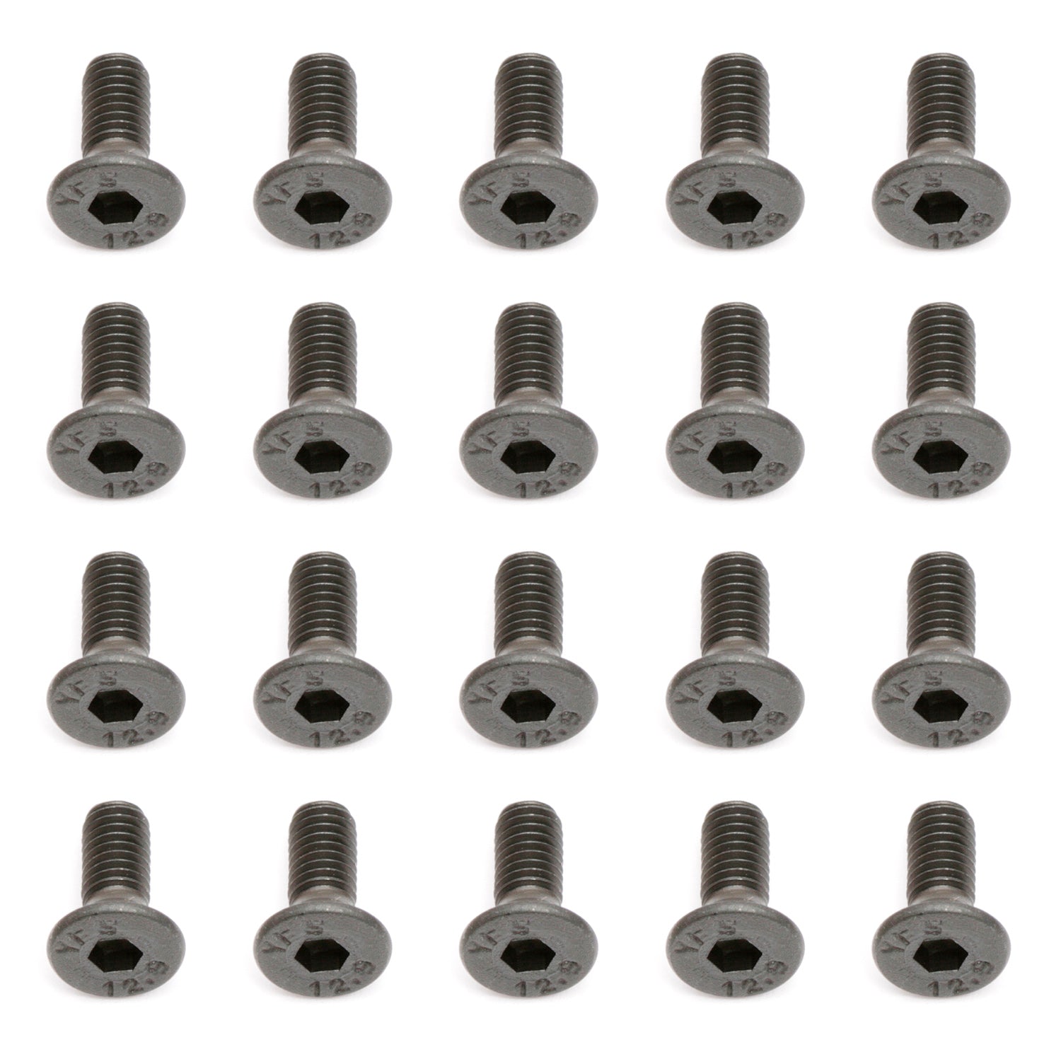 Team Associated M3x8mm Flat Head Hex Screws (20pcs)