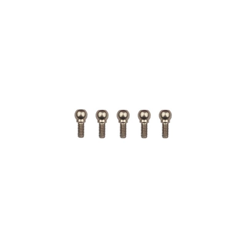 Team Associated RC28R 3.5mm Ballstuds, M2x4mm (5pcs)